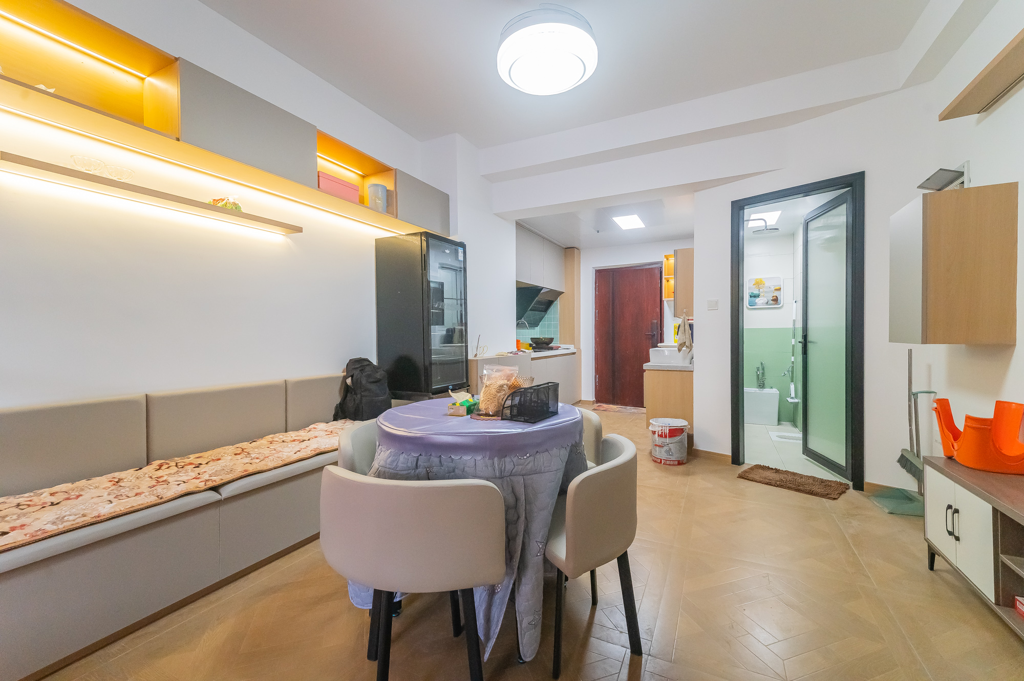 星沙算中心  1室1厅1卫    35.8万 星沙算中心  1室1厅1卫    35.8万客厅