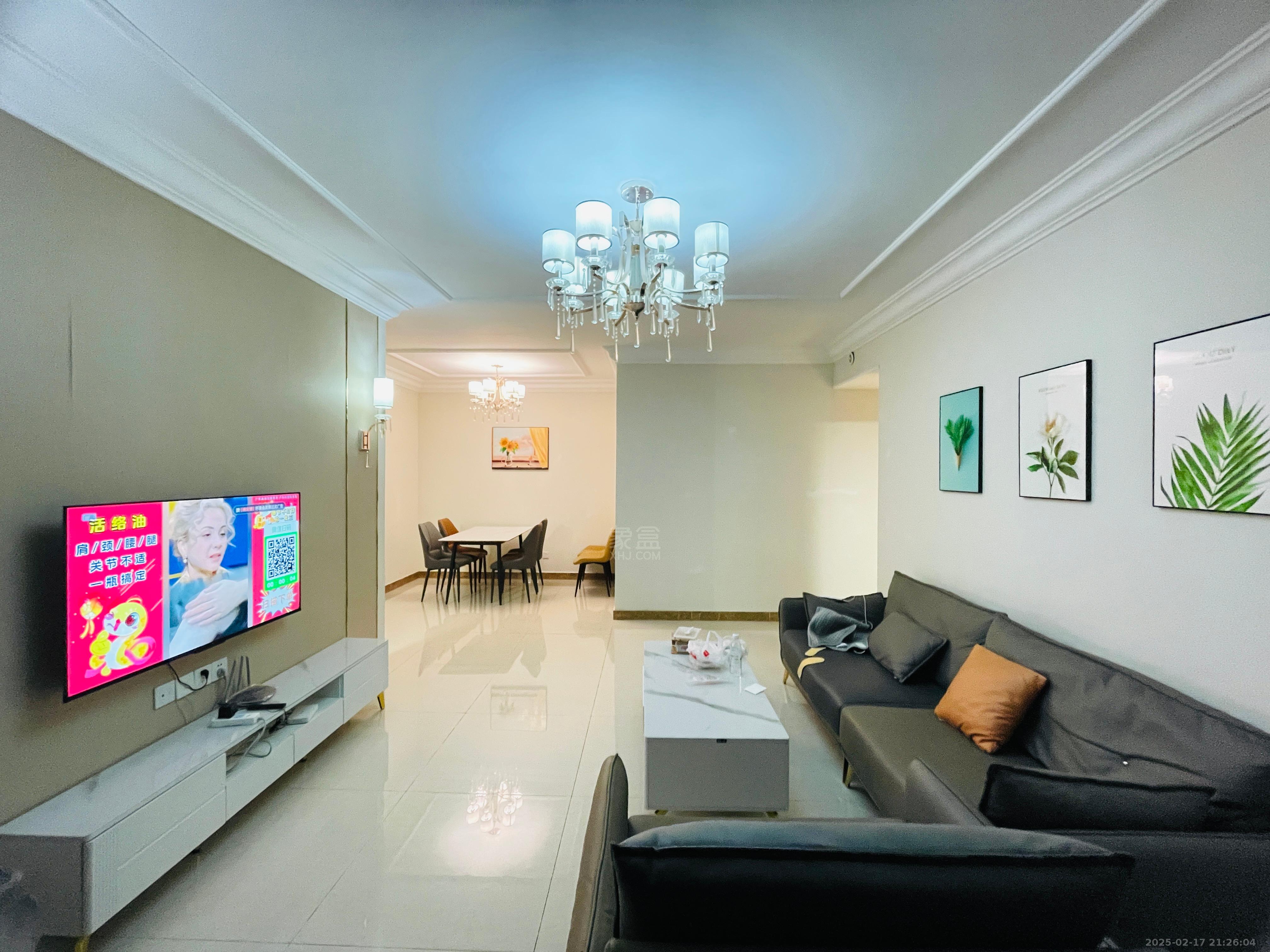 恒大华府 3室2厅2卫 2600.0元/月 恒大华府 3室2厅2卫 2600.0元/月室内图