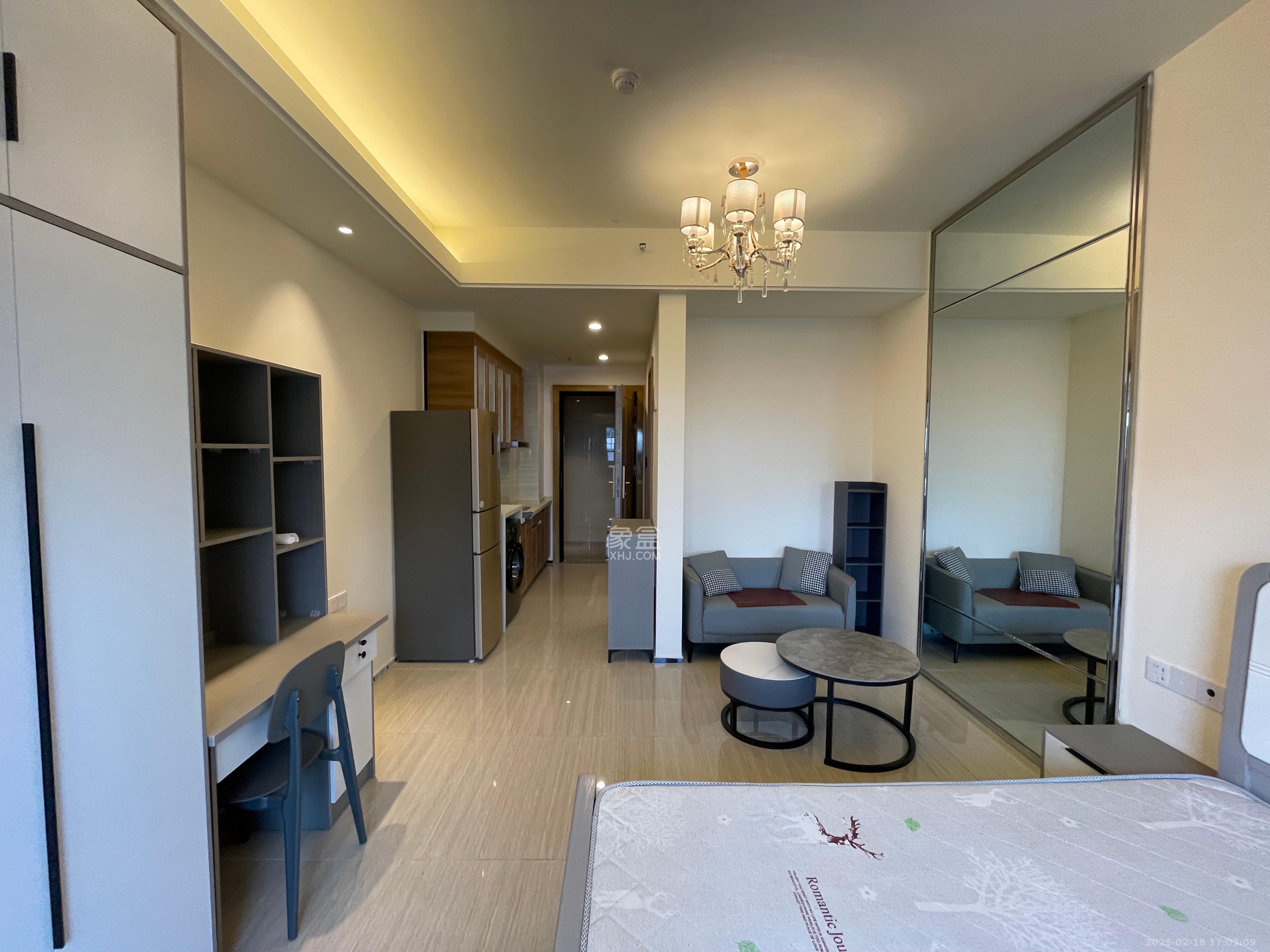 恒大清澜苑（恒大御景半岛四期）  1室1厅1卫    1500.0元/月室内图