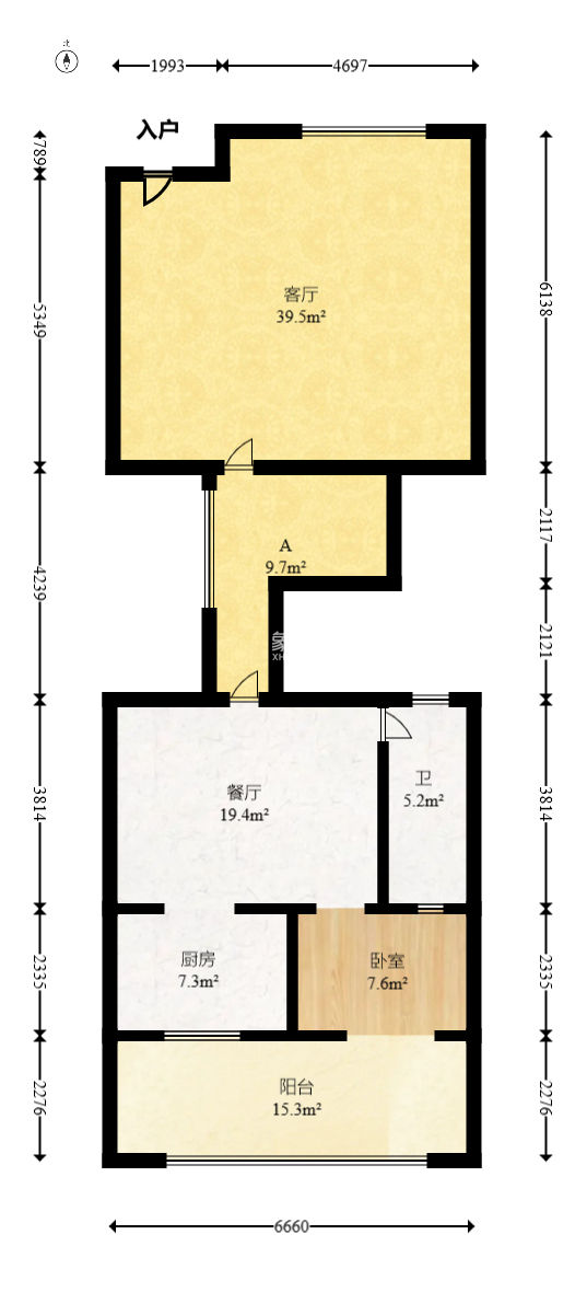 振业城二期  5室2厅3卫   685.00万
