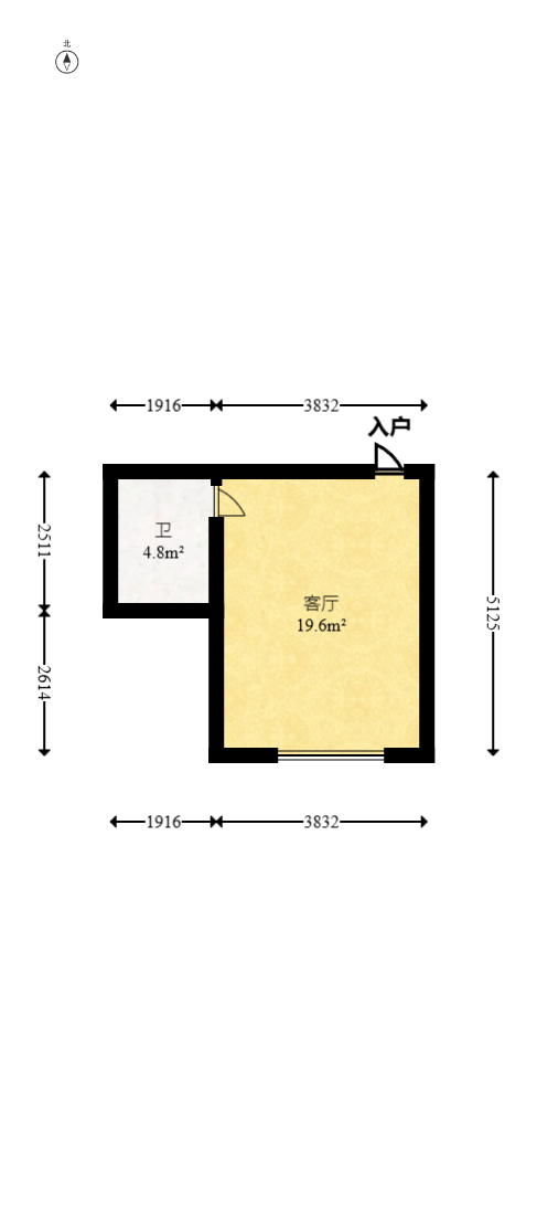 星沙四区  6室2厅2卫    160.0万 星沙四区  6室2厅2卫    160.0万户型图