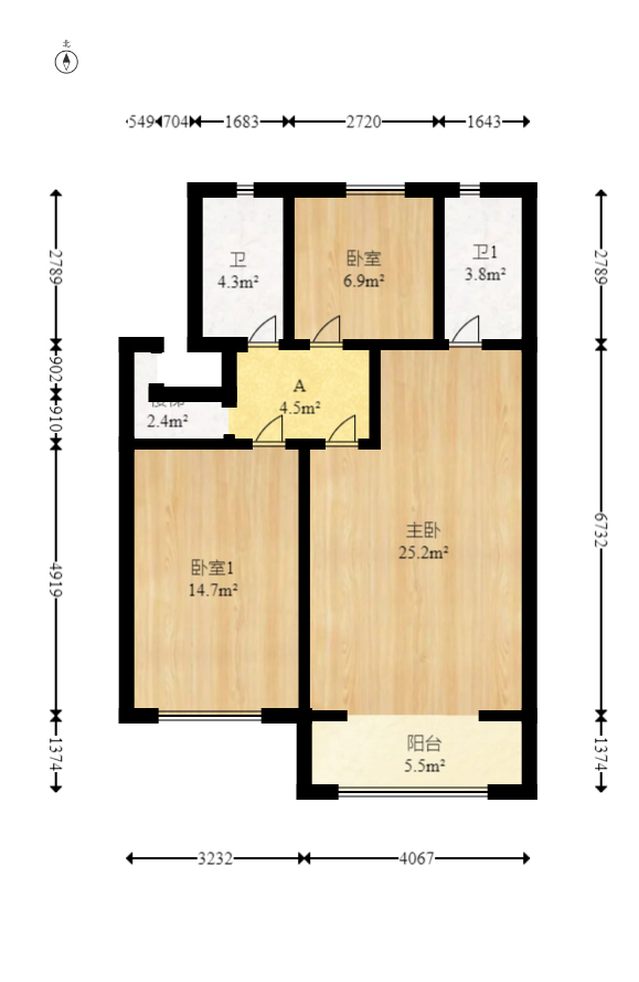 碧桂园翘楚棠  3室2厅2卫   260.00万其他