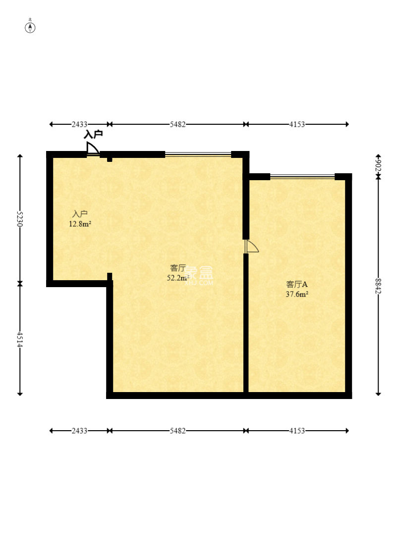 星沙四区  1室1厅1卫   295.00万