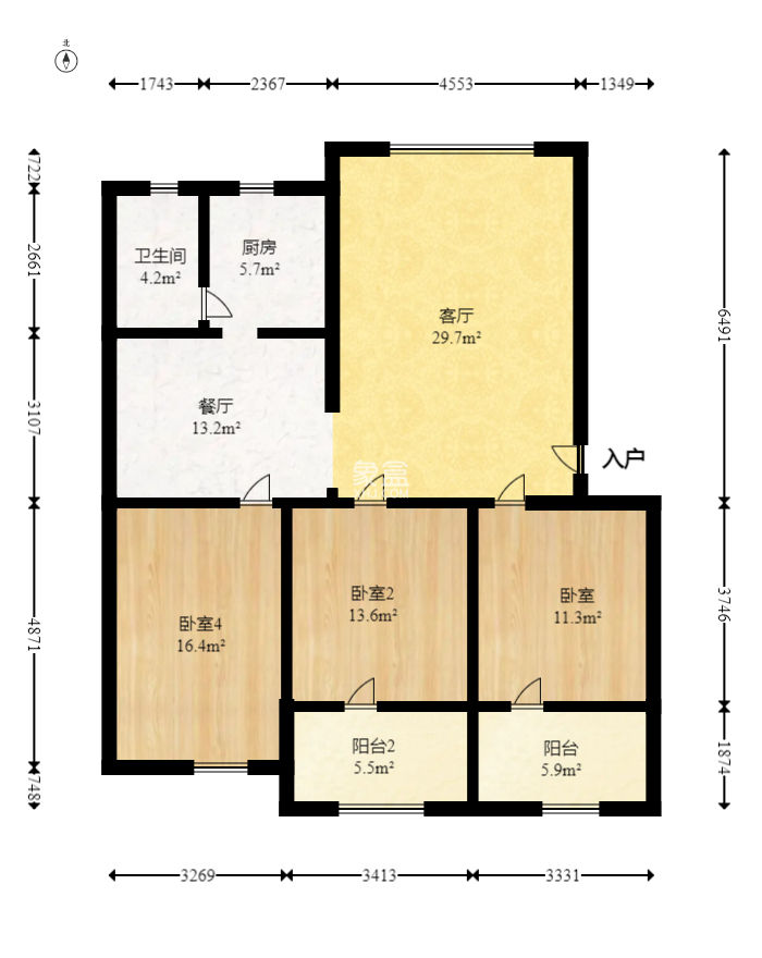教师新村  3室2厅1卫   80.00万