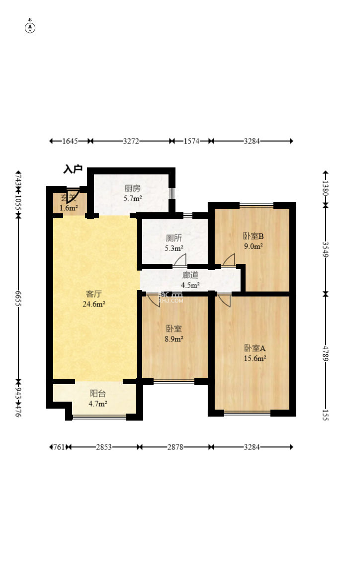 万科白鹭郡  3室2厅1卫   110.00万