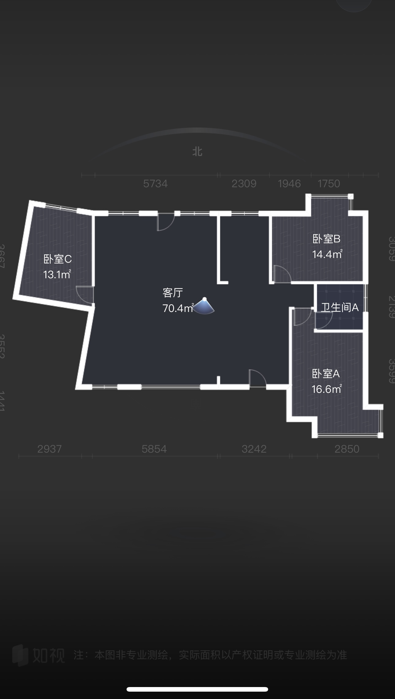 湘江名都 5室2厅2卫 145.0万 湘江名都 5室2厅2卫 145.0万室内图
