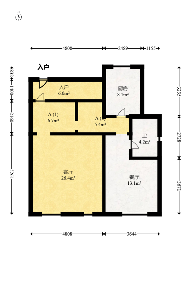 麓谷锦园  7室2厅1卫   432.00万室内图1