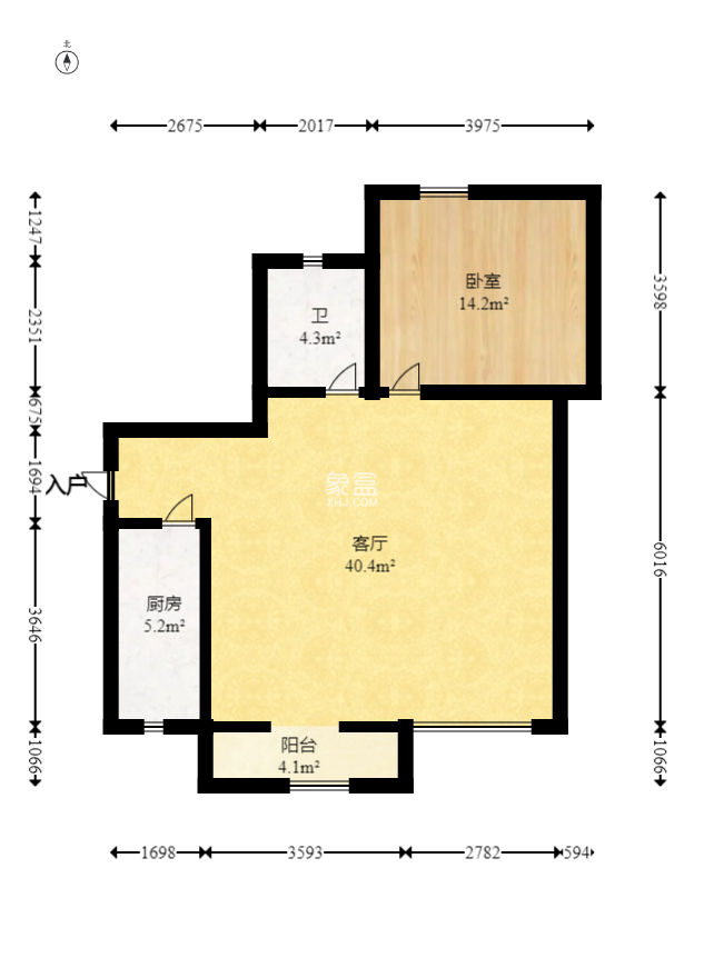 翡翠华庭  4室2厅2卫   112.00万