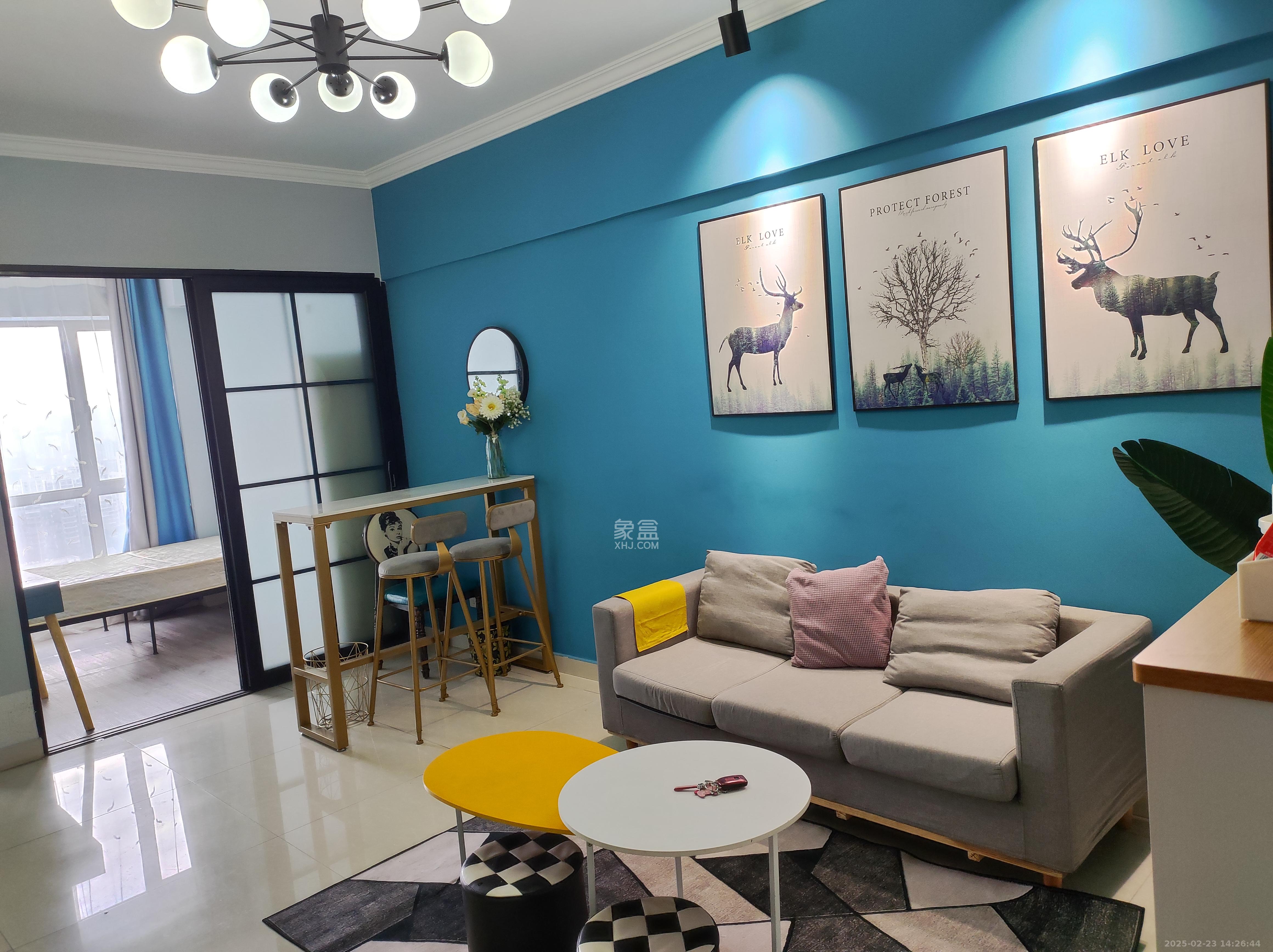 湘域相遇 1室1厅1卫 2600.0元/月 湘域相遇 1室1厅1卫 2600.0元/月室内图