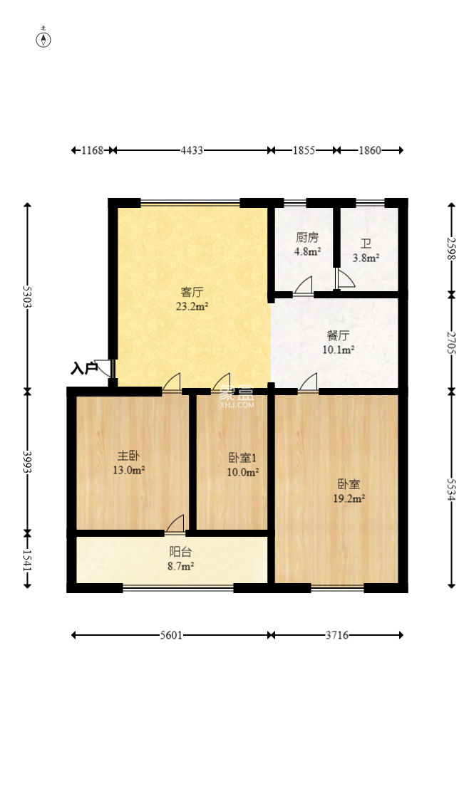 五一东村  3室2厅1卫   73.80万