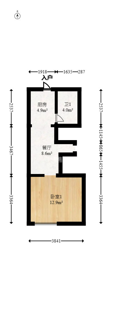 明昇壹城（明昇时代广场）三期  3室2厅1卫   43.00万