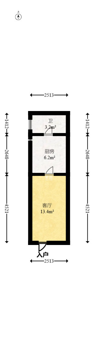 鸥波港湾  2室1厅1卫   50.00万