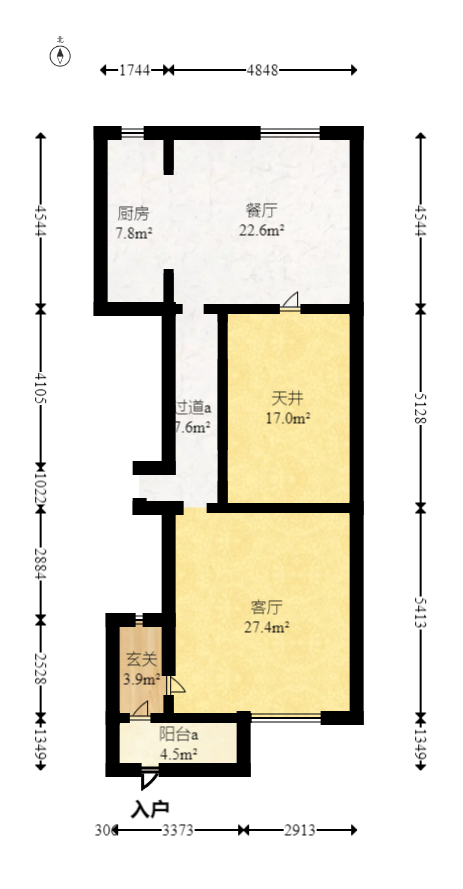 中粮北纬28°别墅  5室3厅3卫    368.0万 中粮北纬28°别墅  5室3厅3卫    368.0万户型图