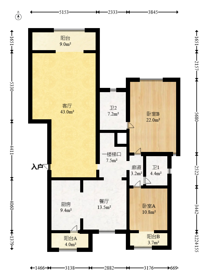 江山帝景雅墅（普罗旺斯）  5室2厅3卫   298.00万室内图1