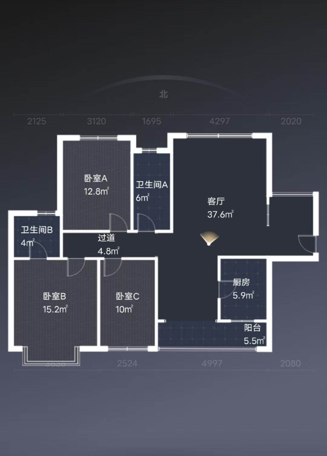 康馨佳园  3室2厅2卫   55.00万