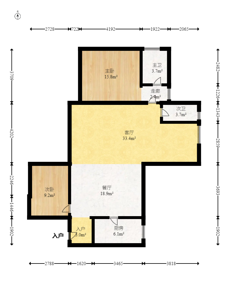 兆南丽湾  5室2厅1卫    620.0万 兆南丽湾  5室2厅1卫    620.0万户型图