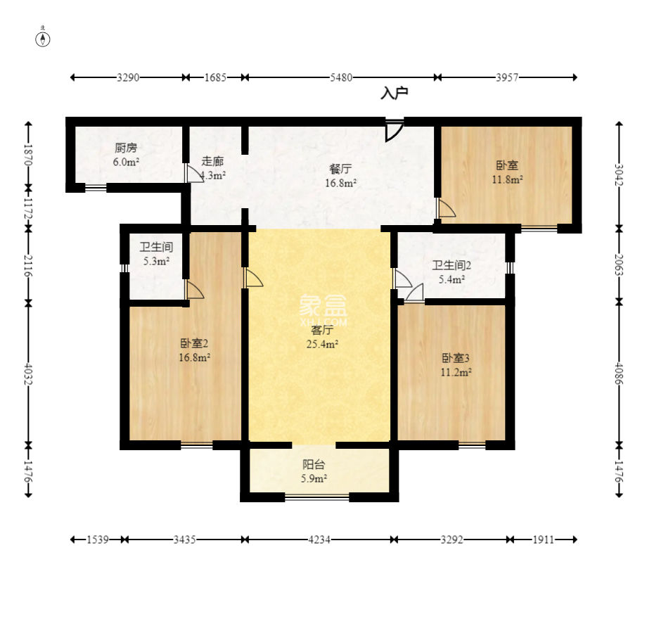 中交中央公園D3區(qū)  3室2廳2衛(wèi)   130.00萬(wàn)