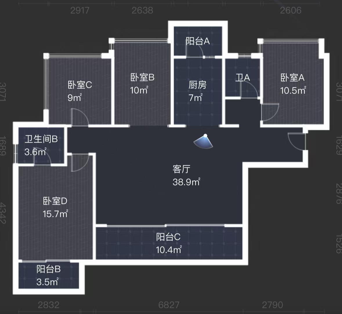 翡翠公园(北大资源)  4室2厅2卫    78.8万 翡翠公园(北大资源)  4室2厅2卫    78.8万室内图