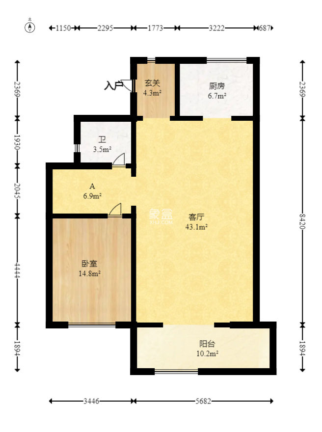 东原麓印长江C区  4室2厅3卫   268.00万