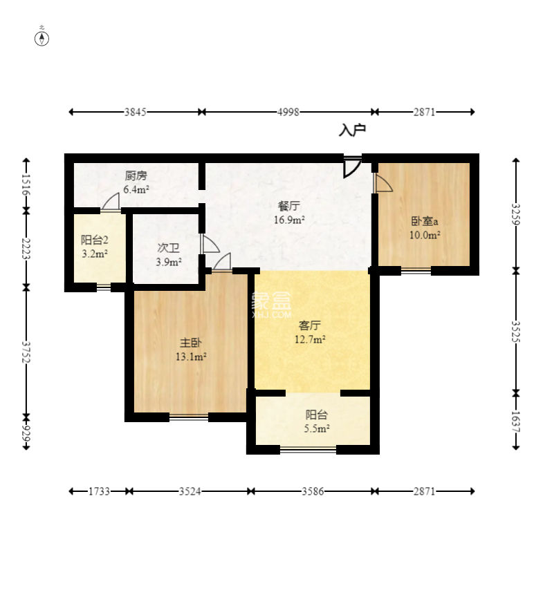 保利麓谷林語A區(qū)  2室2廳1衛(wèi)   82.00萬