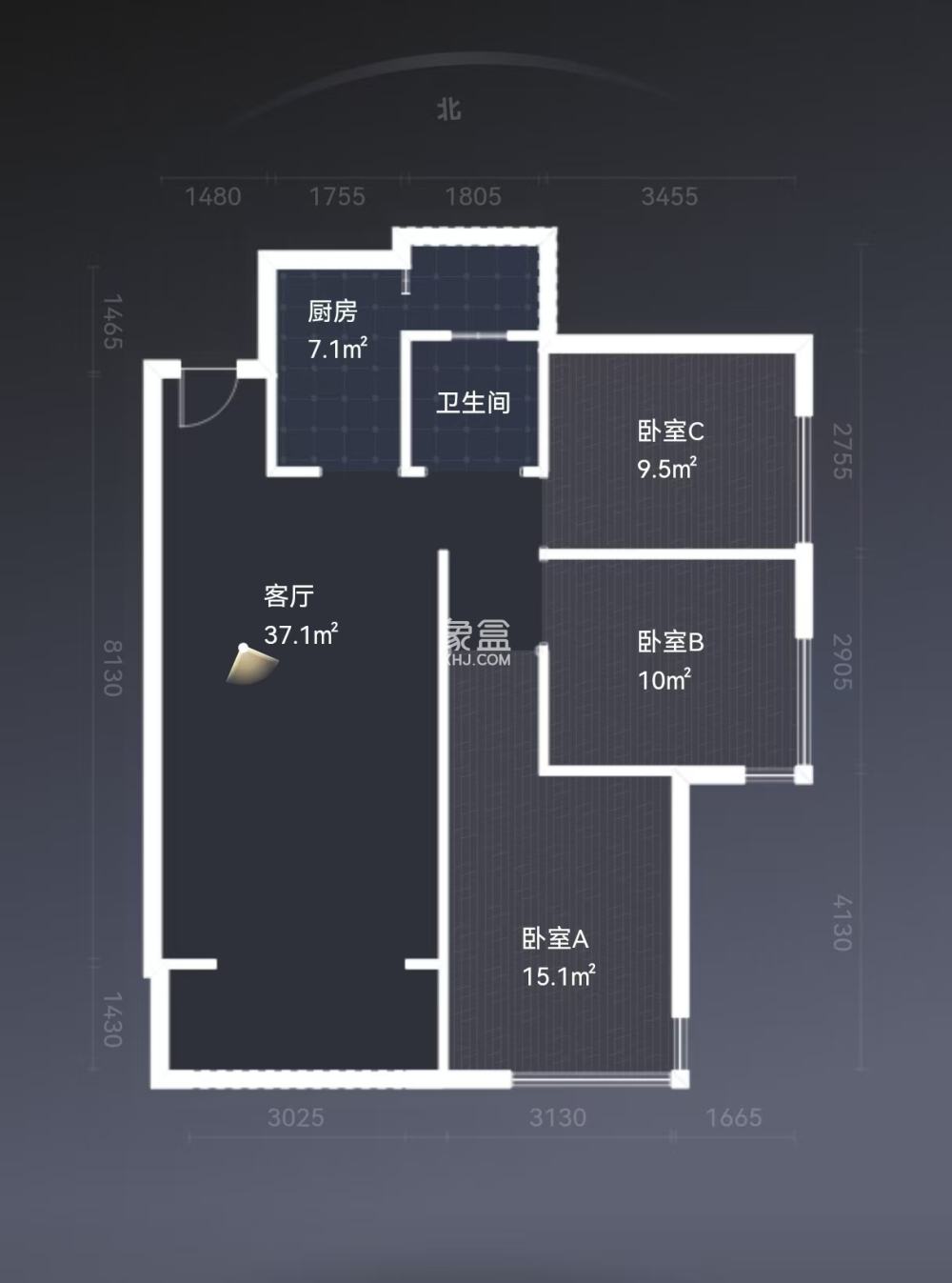 御景龙湾  3室2厅2卫    55.0万