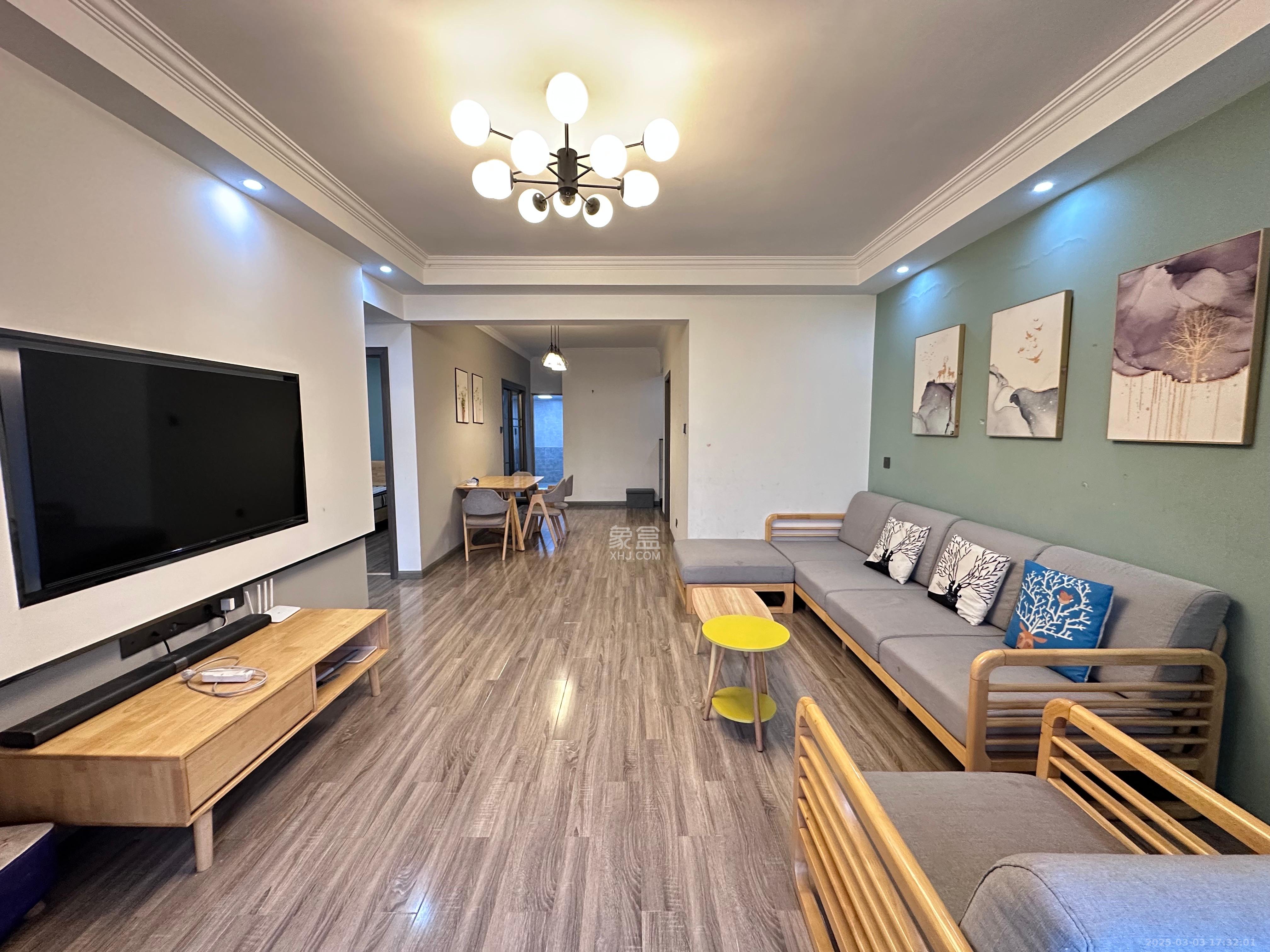 邦盛水岸御园  3室2厅1卫    2100.0元/月 邦盛水岸御园  3室2厅1卫    2100.0元/月室内图