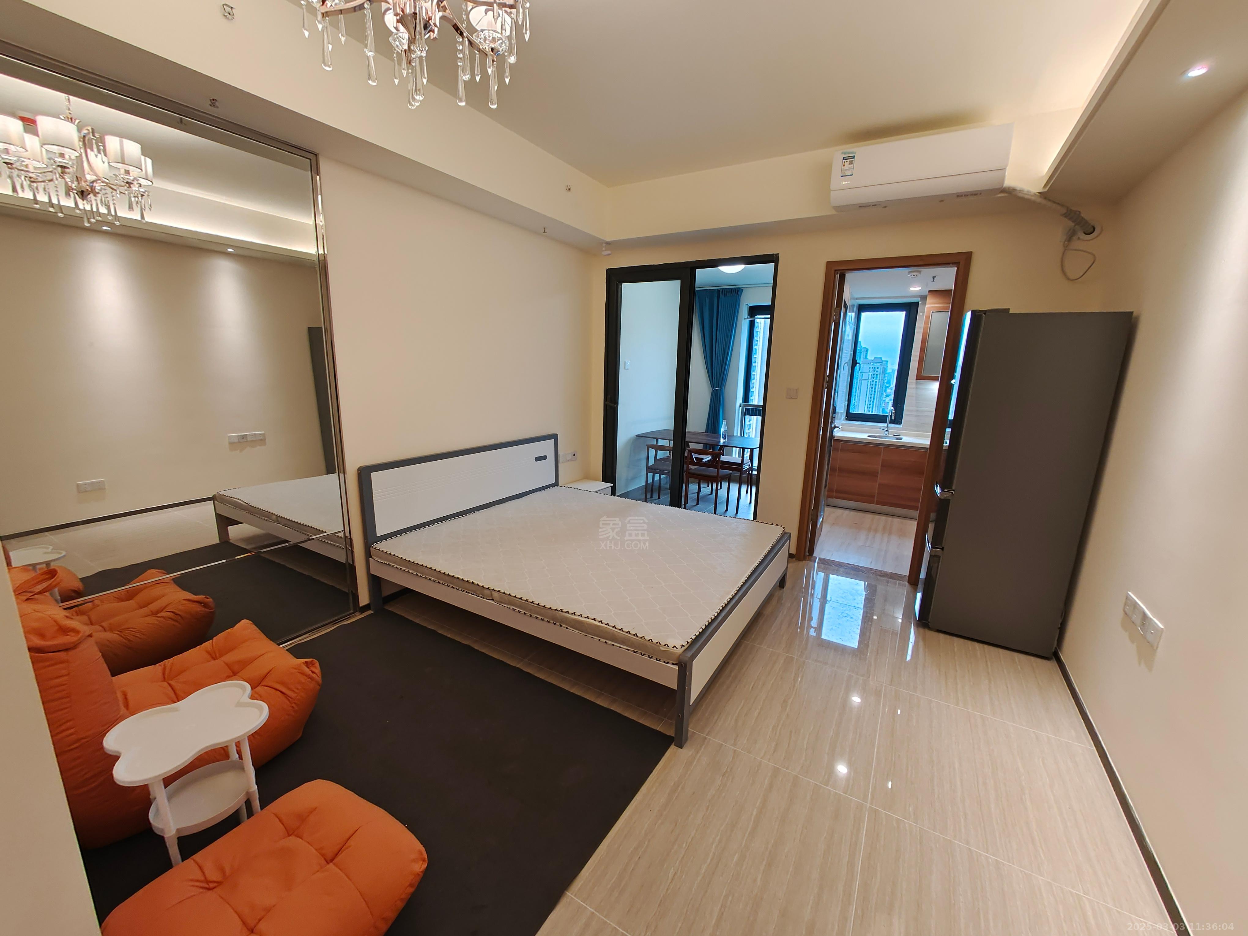 恒大华府 1室0厅0卫 1500.0元/月 恒大华府 1室0厅0卫 1500.0元/月室内图