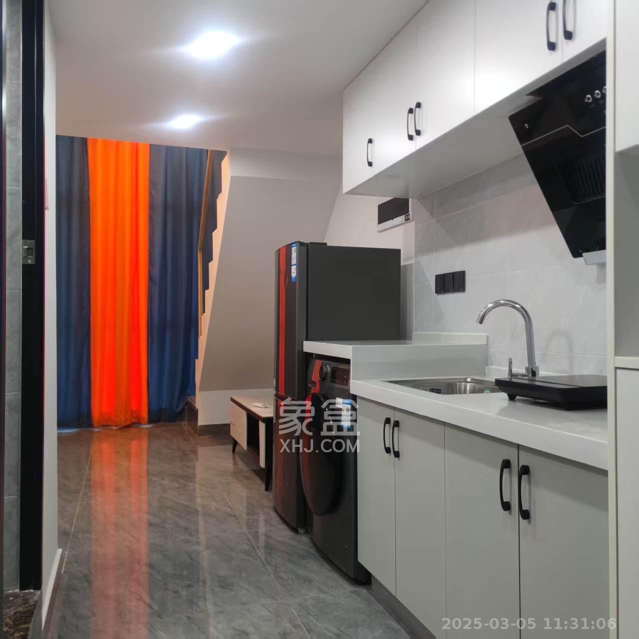 新长海D1站 0室1厅1卫 1500.0元/月 新长海D1站 0室1厅1卫 1500.0元/月室内图