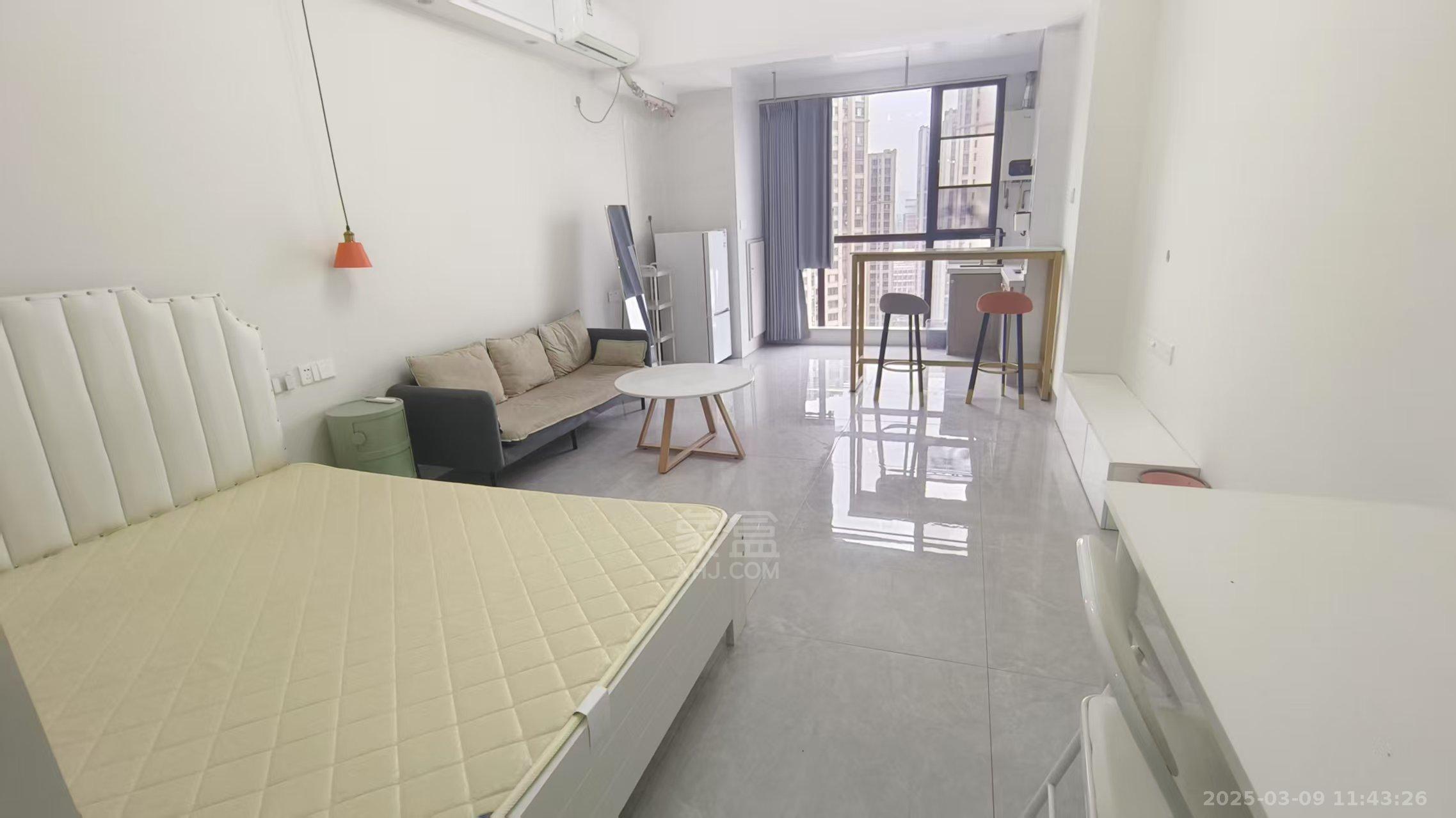 中泰财富湘江 1室1厅1卫 1500.0元/月 中泰财富湘江 1室1厅1卫 1500.0元/月室内图