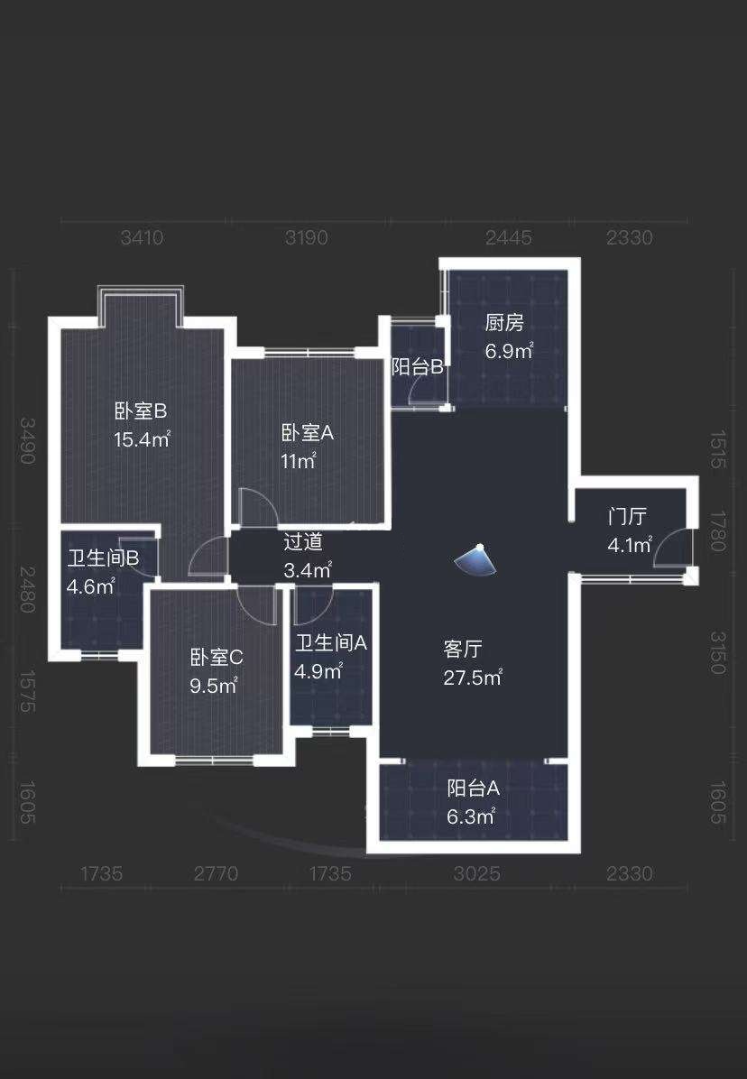 西郡佳园  3室2厅2卫   58.80万
