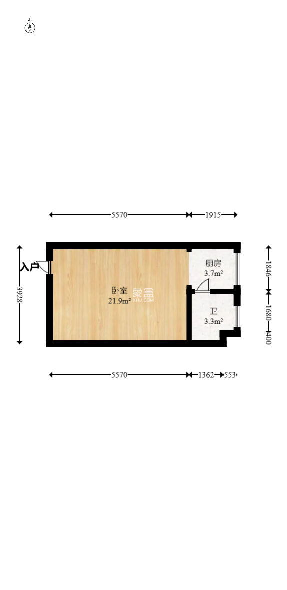 歐陸經(jīng)典  1室1廳1衛(wèi)   45.00萬