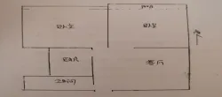 卓昱西苑  2室1厅1卫   56.00万