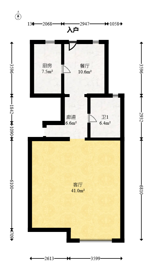 香格里麓山别墅  6室2厅3卫   260.00万室内图1