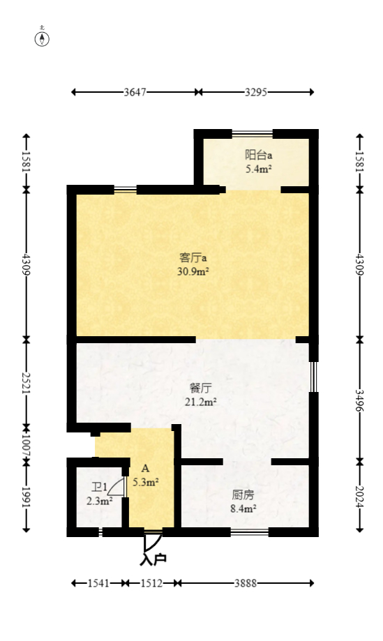 澳海望洲府  5室2厅3卫    352.0万 澳海望洲府  5室2厅3卫    352.0万户型图