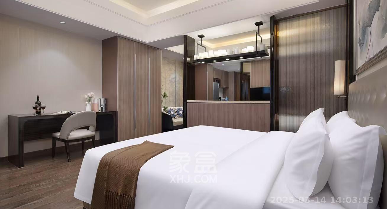 华远国际公寓  1室1厅1卫    4000.0元/月室内图