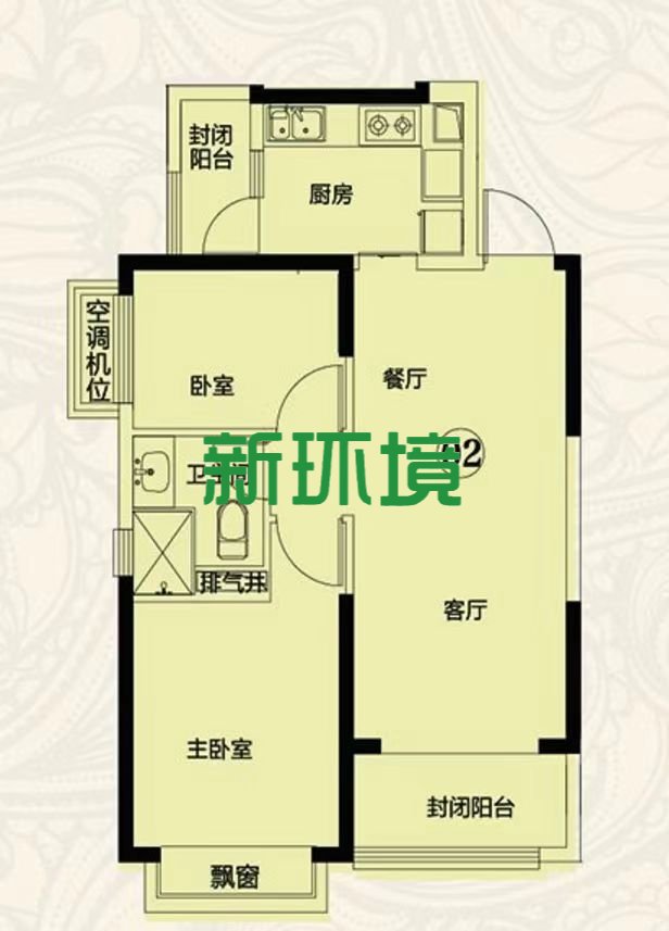 南门口安置小区  1室0厅0卫   1300.00元/月室内图