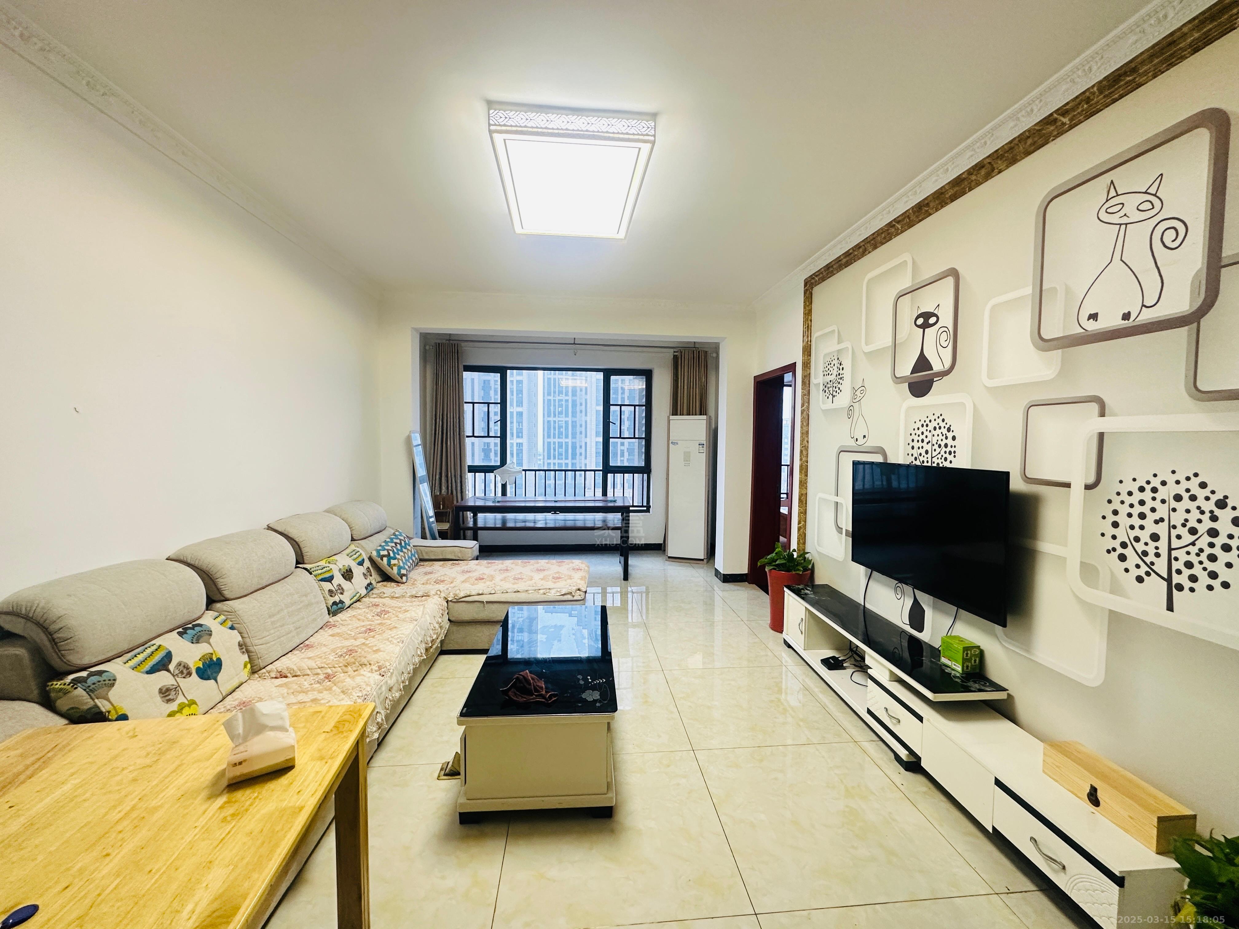 中泰财富湘江 3室2厅1卫 2300.0元/月 中泰财富湘江 3室2厅1卫 2300.0元/月室内图