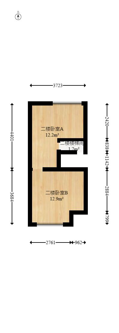 北辰时光里  2室1厅1卫   35.00万其他