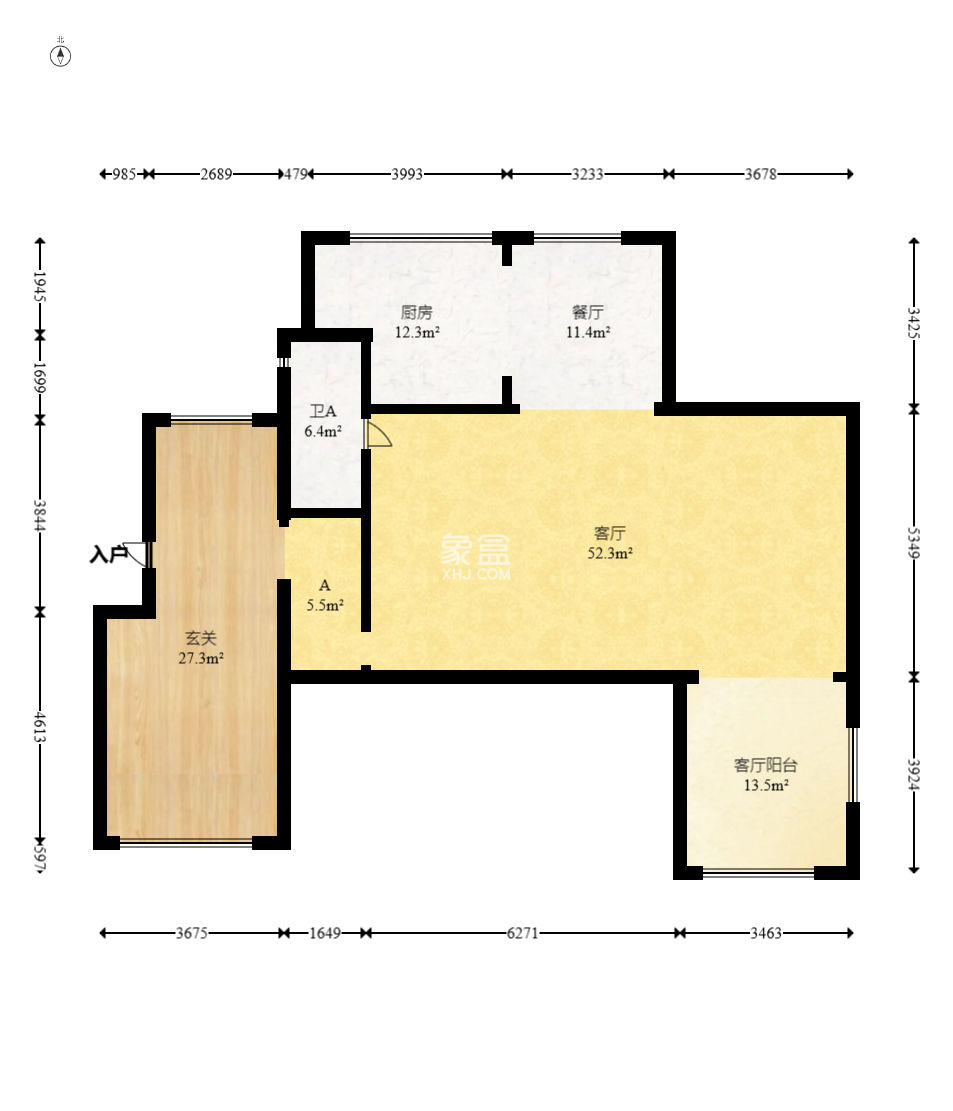 八方小区D区  5室3厅1卫   718.00万