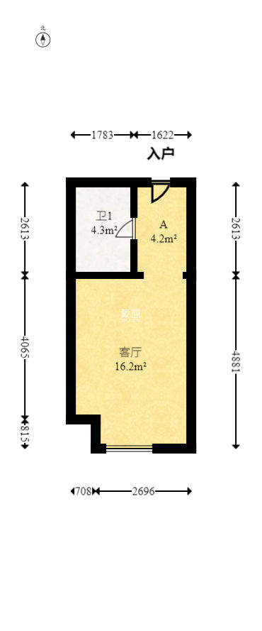 中天星耀薈  1室1廳1衛(wèi)   27.00萬