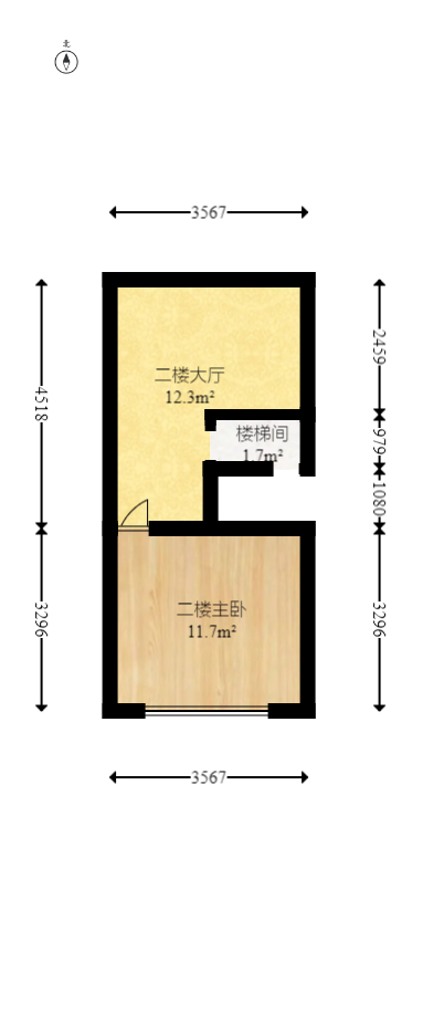 保利天禧EF区  2室1厅1卫   50.00万其他