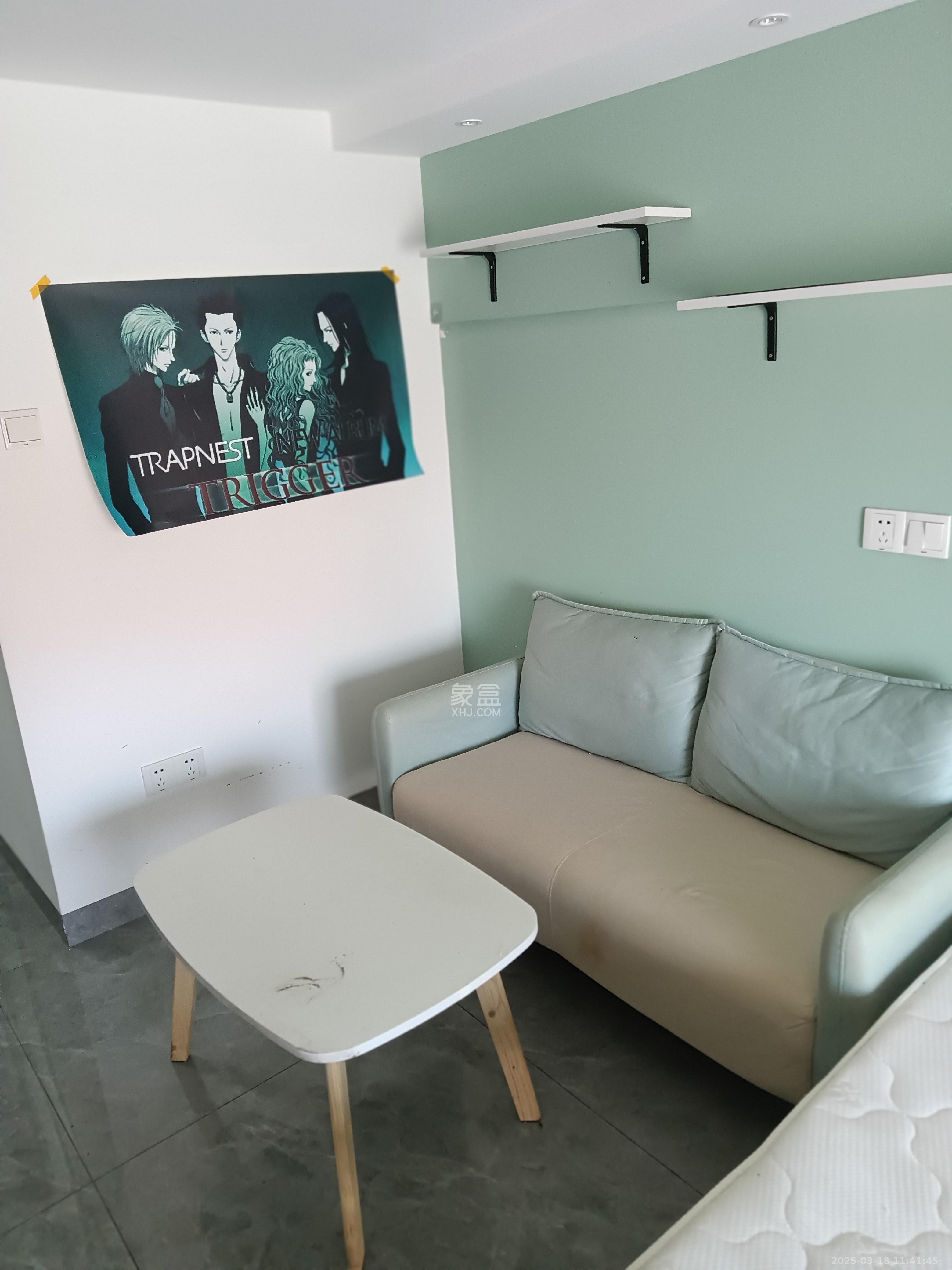 龙湖湘江星座(祺鑫星座公寓) 1室1厅1卫 1400.0元/月 龙湖湘江星座(祺鑫星座公寓) 1室1厅1卫 1400.0元/月室内图