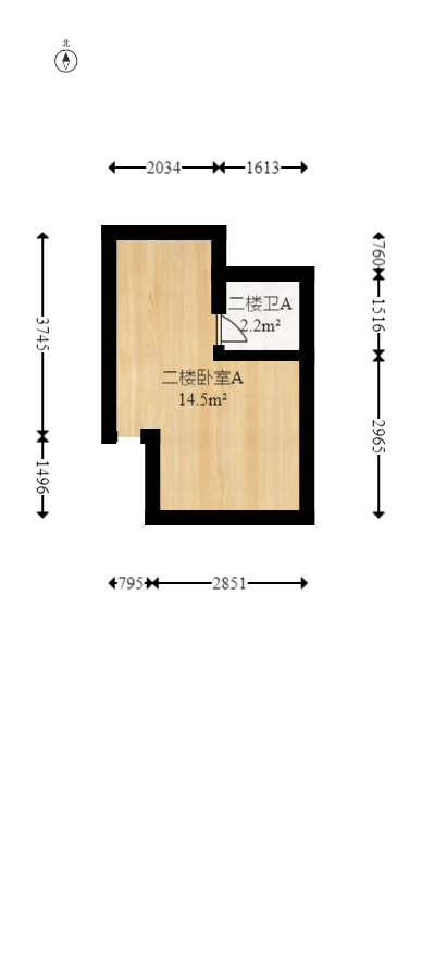 北辰时光里  2室1厅2卫    30.0万其他