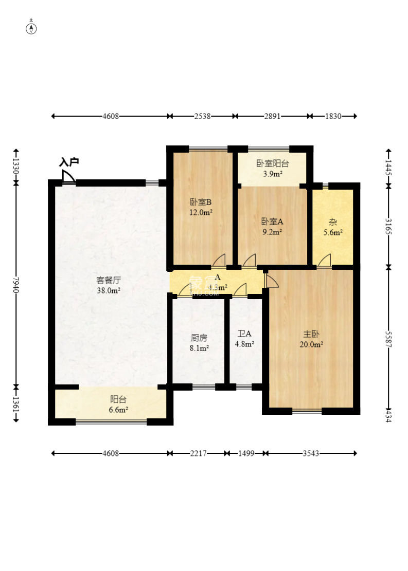 麓山才苑  3室2厅2卫   138.00万