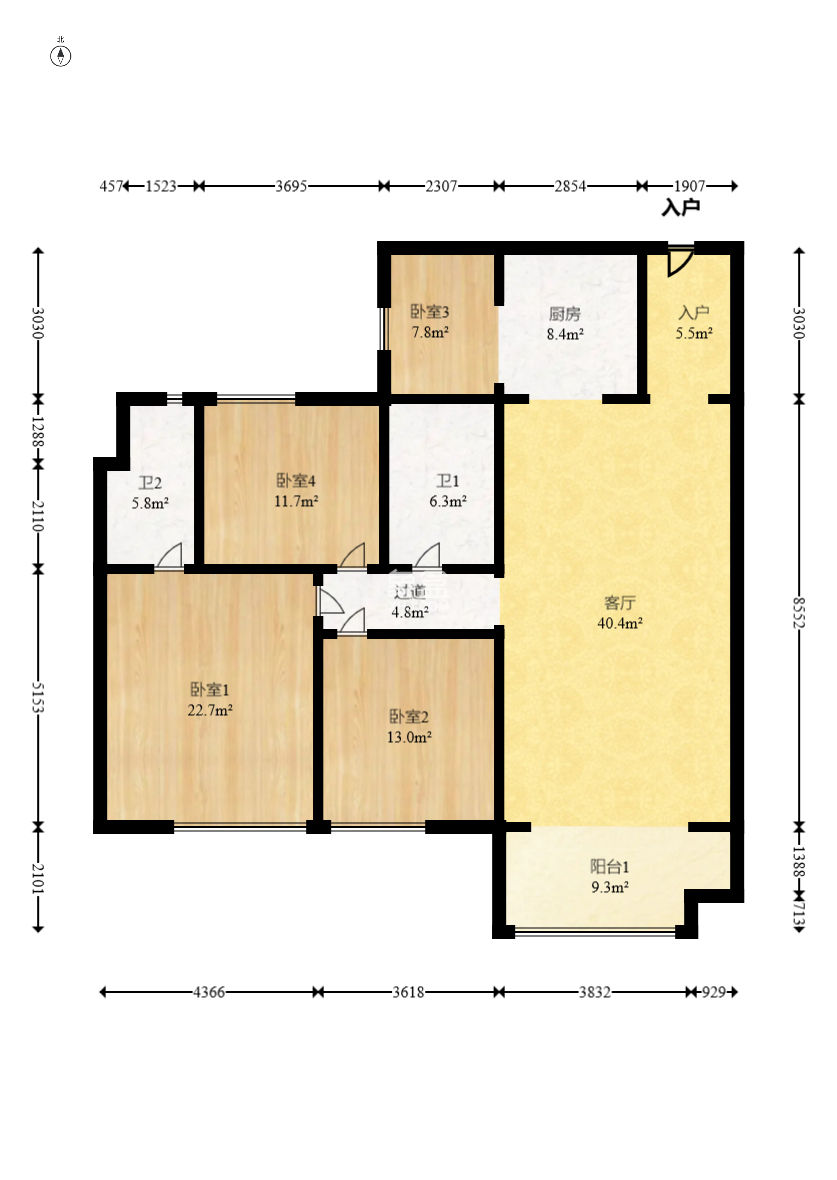 碧桂園培文府錦園  3室2廳2衛(wèi)   86.60萬(wàn)