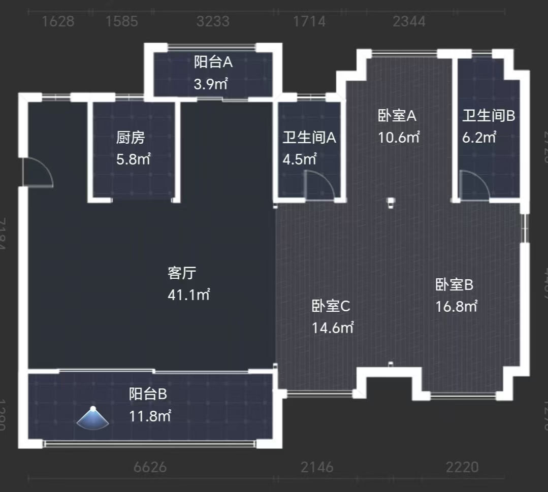 建发央著  4室2厅2卫    104.5万 建发央著  4室2厅2卫    104.5万室内图