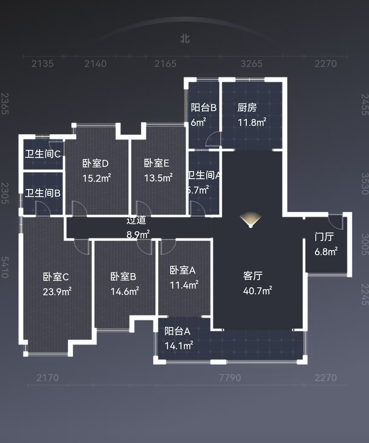 金水湾 5室2厅3卫 120.0万 金水湾 5室2厅3卫 120.0万室内图