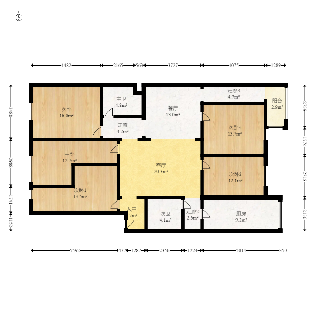 金竹园  5室2厅2卫    133.0万 金竹园  5室2厅2卫    133.0万户型图