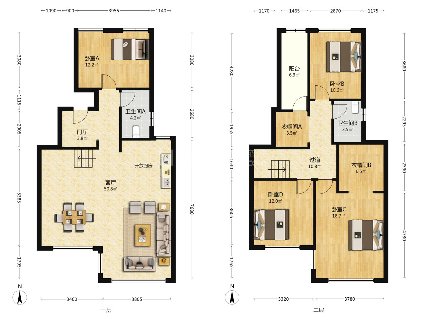 美的湾  4室2厅3卫    155.0万 美的湾  4室2厅3卫    155.0万室内图
