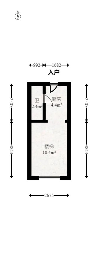 保利香槟国际  1室1厅1卫    15.8万